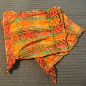 Shorts - Never Worn - Orange Plaid Shorts